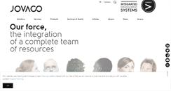 Desktop Screenshot of jovaco.com