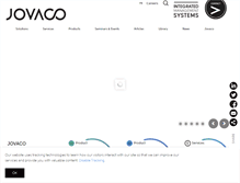 Tablet Screenshot of jovaco.com